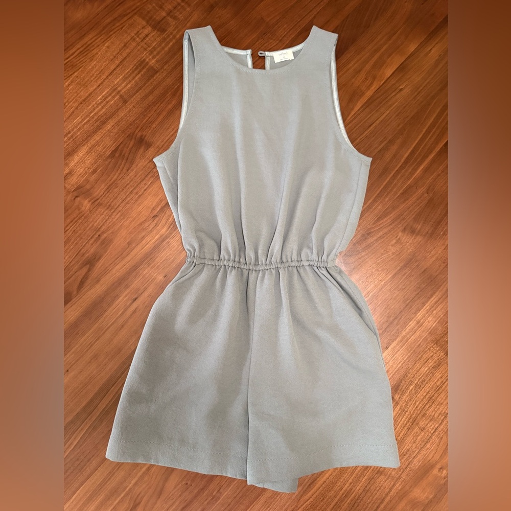 Aritizia Wilfred Olive Green Rive Romper